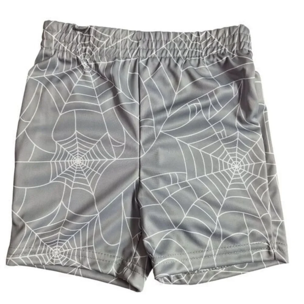 Marvel Spider-Man 5 Piece Set: Red T-shirt White T-shirt Shorts‎ Size 2 New